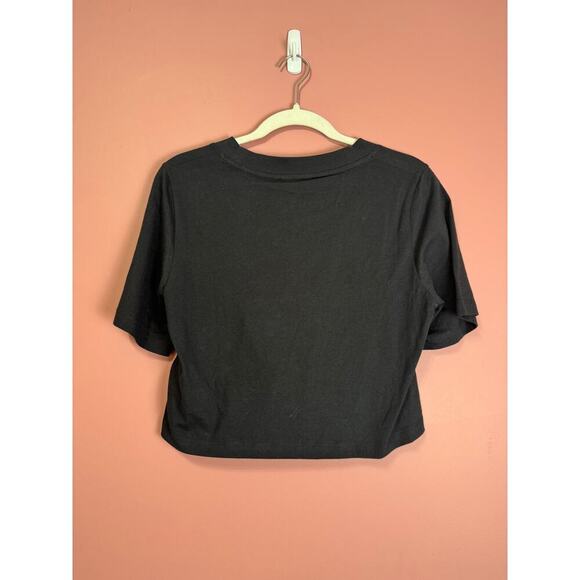 Just Cavalli by Roberto Cavalli Cropped Graphic Tee Size Medium - Picture 4 of 4